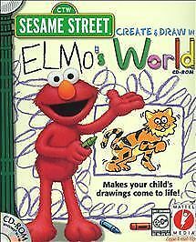 Create and Draw in Elmo's World CD-ROM (1999)