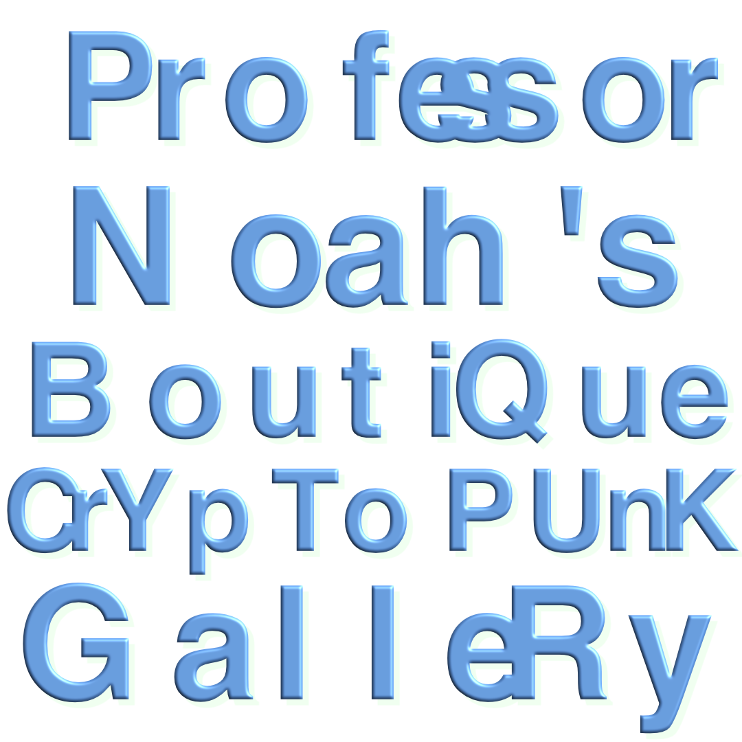 Professor Noah's Boutique CryptoPunk Gallery Link